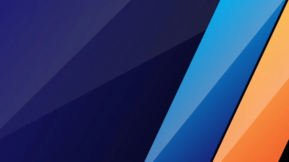 Abstract Purple Blue Orange