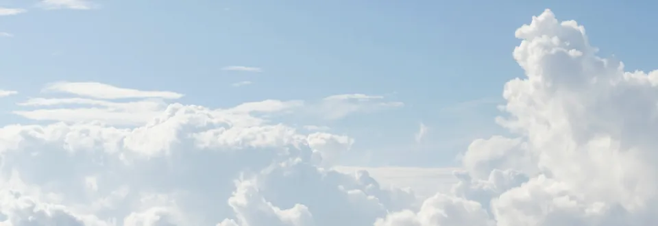 clouds light blue sky