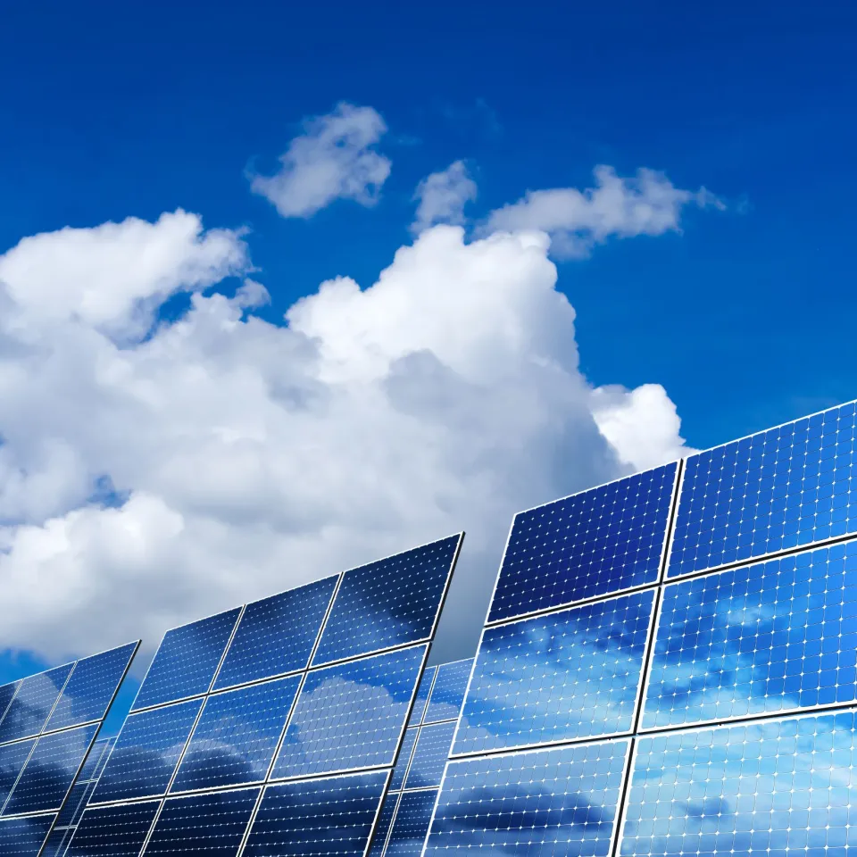 solar-panels-blue-sky