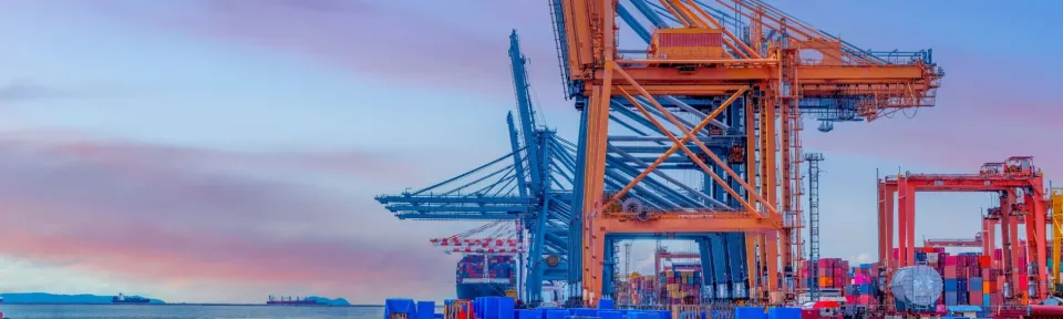 shipping-port-dusk