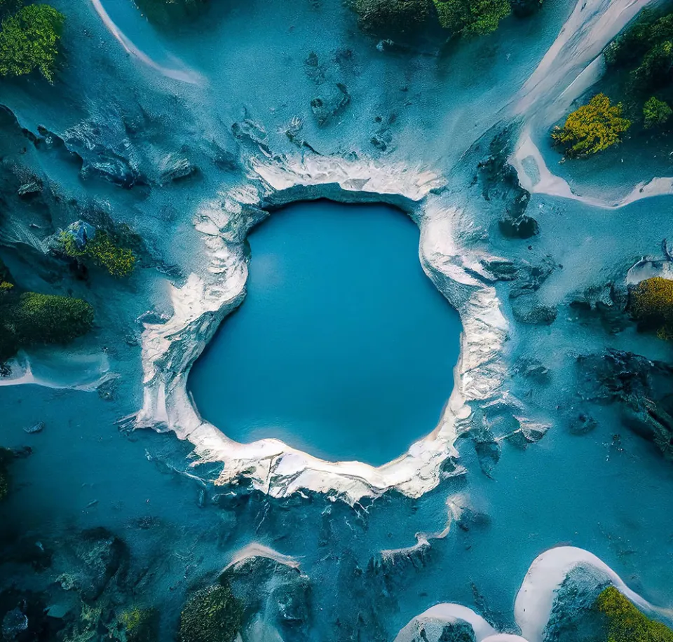 arctic-lake-aerial