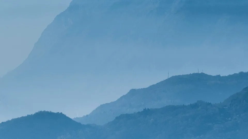 aerial view of mountains