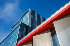 abstract building facade