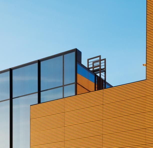 Alts Institute Glass Yellow Building