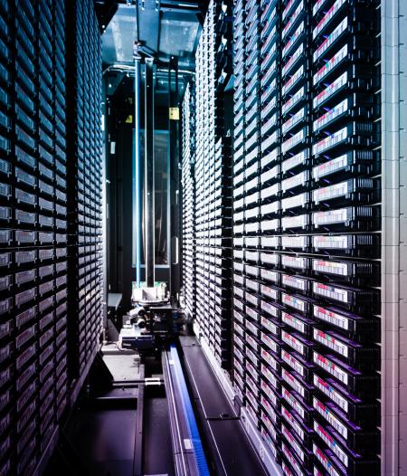 hallway of servers