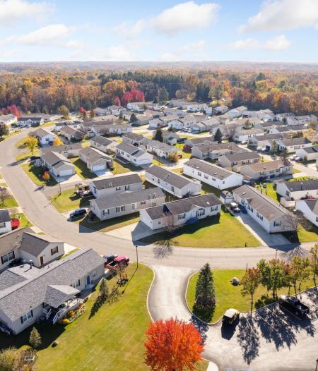 manufactured housing aerial